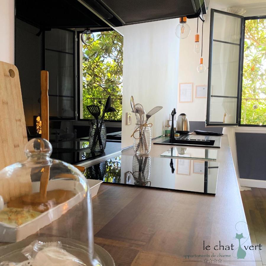 Le Chat Vert - Appartements Adults Only Saint-André Exterior photo
