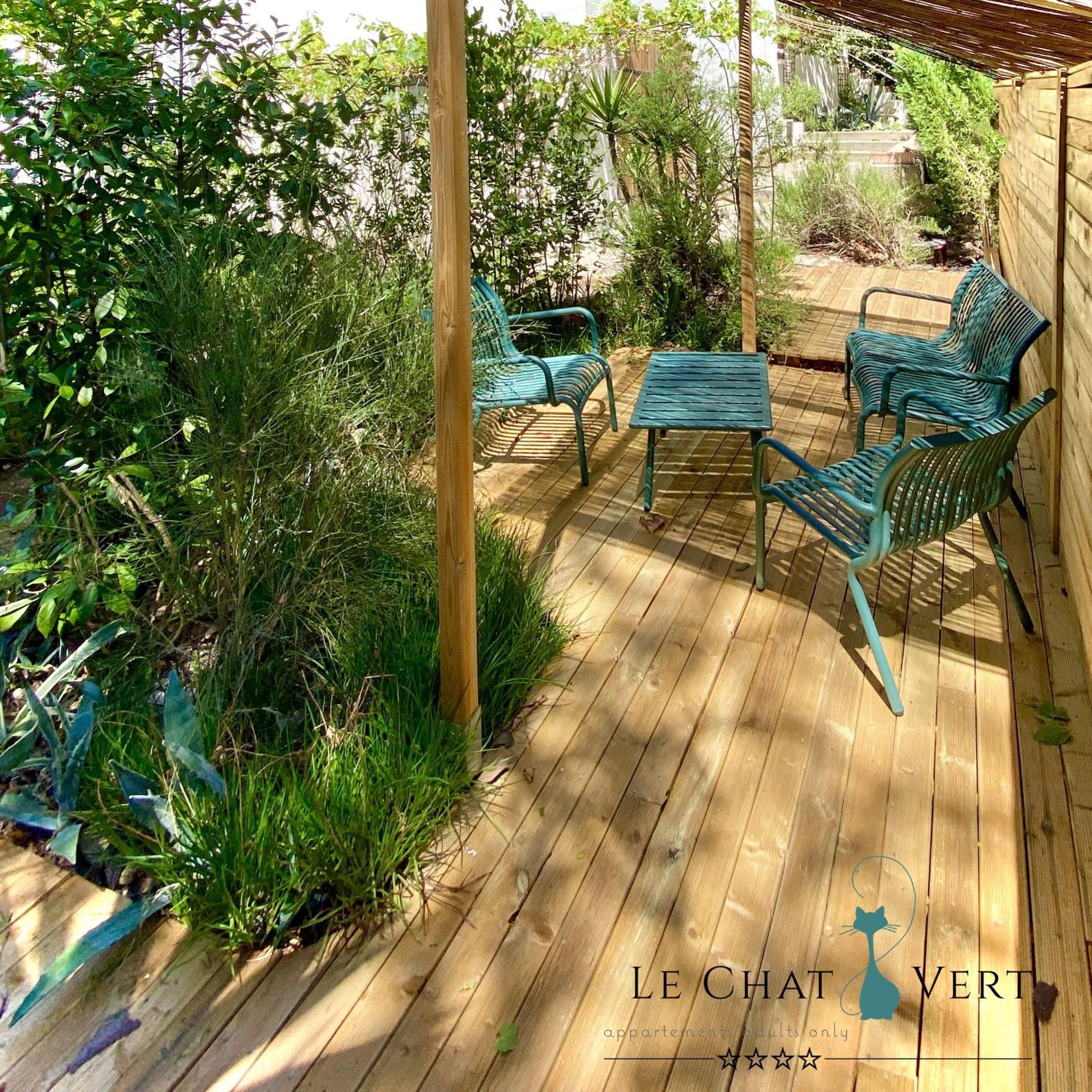 Le Chat Vert - Appartements Adults Only Saint-André Exterior photo