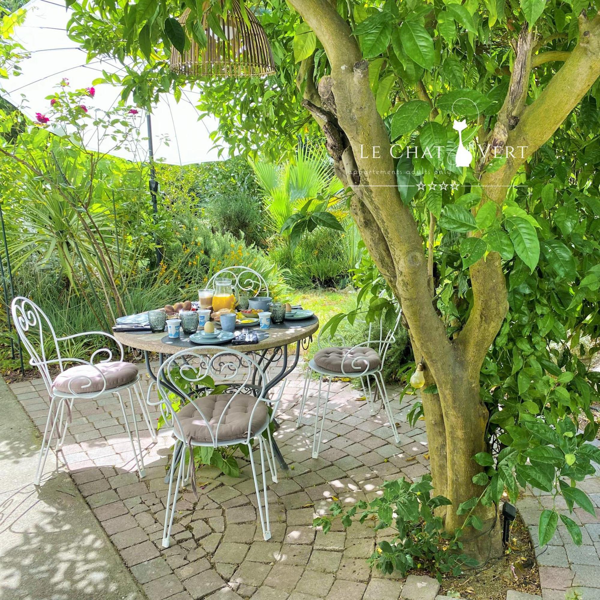 Le Chat Vert - Appartements Adults Only Saint-André Exterior photo