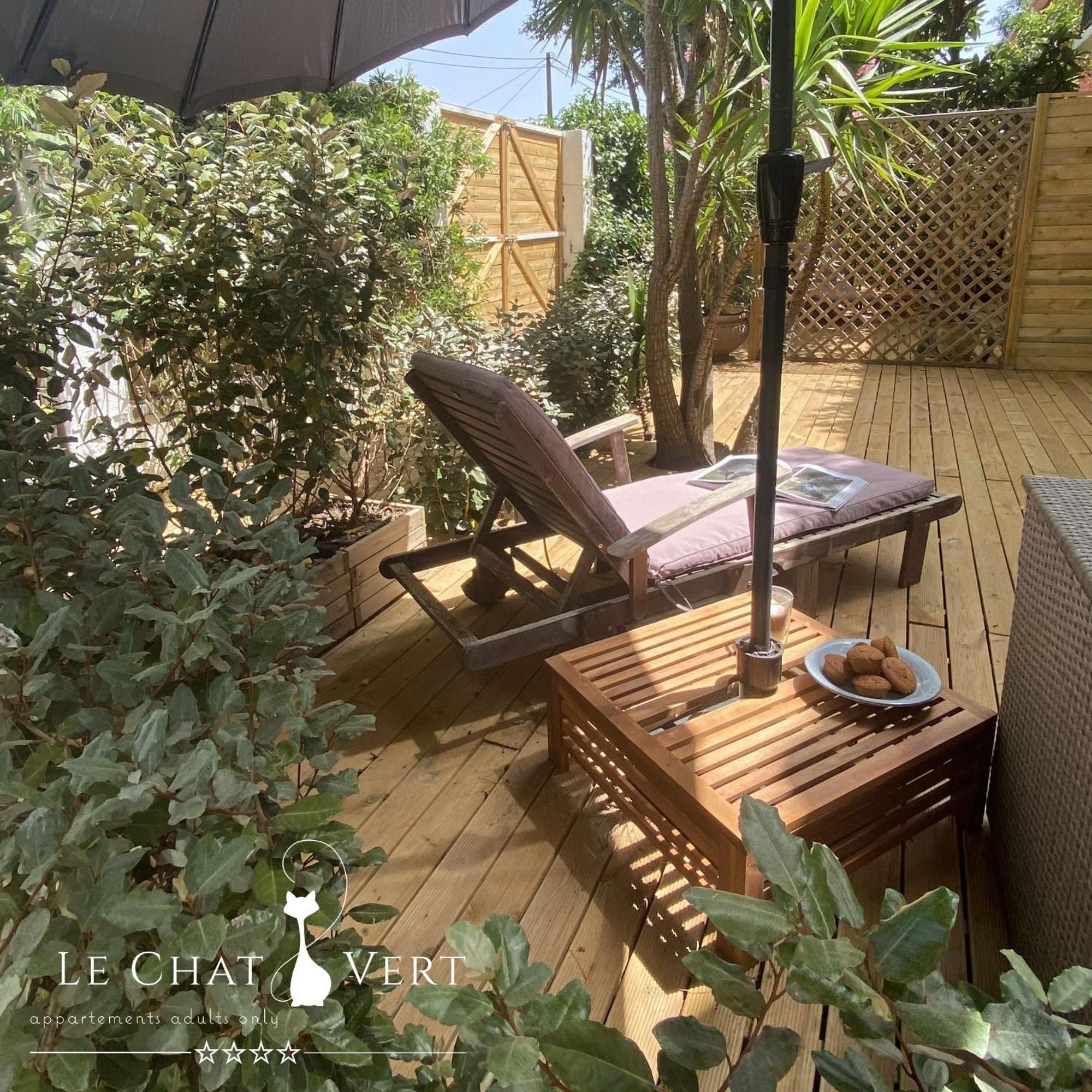 Le Chat Vert - Appartements Adults Only Saint-André Exterior photo